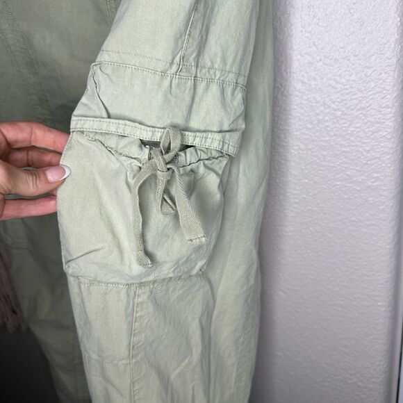 Anthropologie Tactical Utility Cargo Mid Rise Cotton Pants (Size 27) - Picture 7 of 11